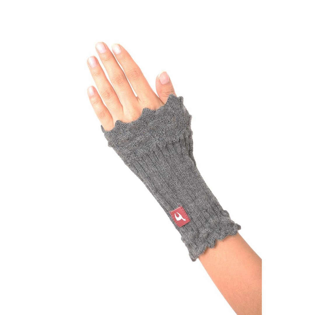 Apu Kuntur - Alpaca wrist warmer - Bernice - 100% baby alpaca