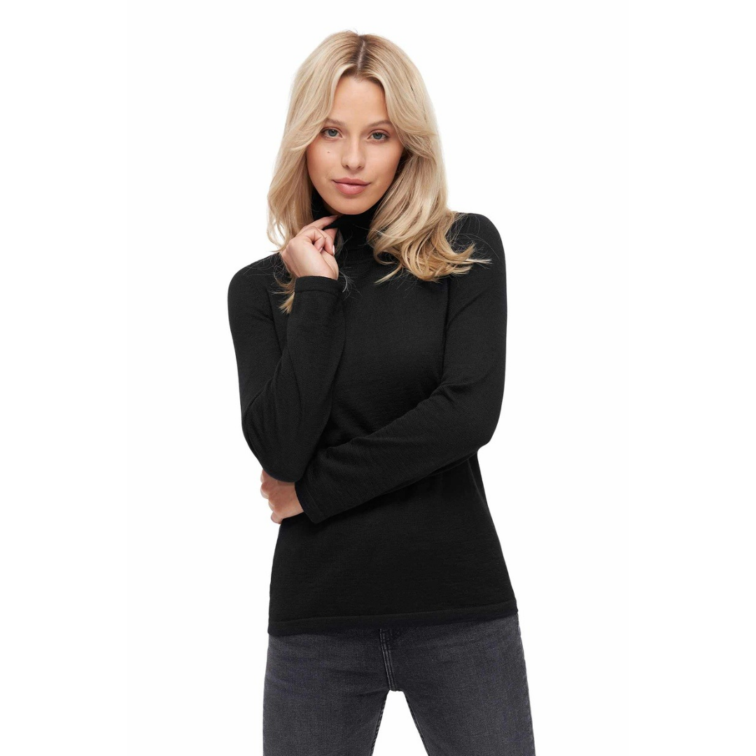 Apu Kuntur - Alpakkapeysa með rúllukraga frá MADAI úr ungum alpakka og silki