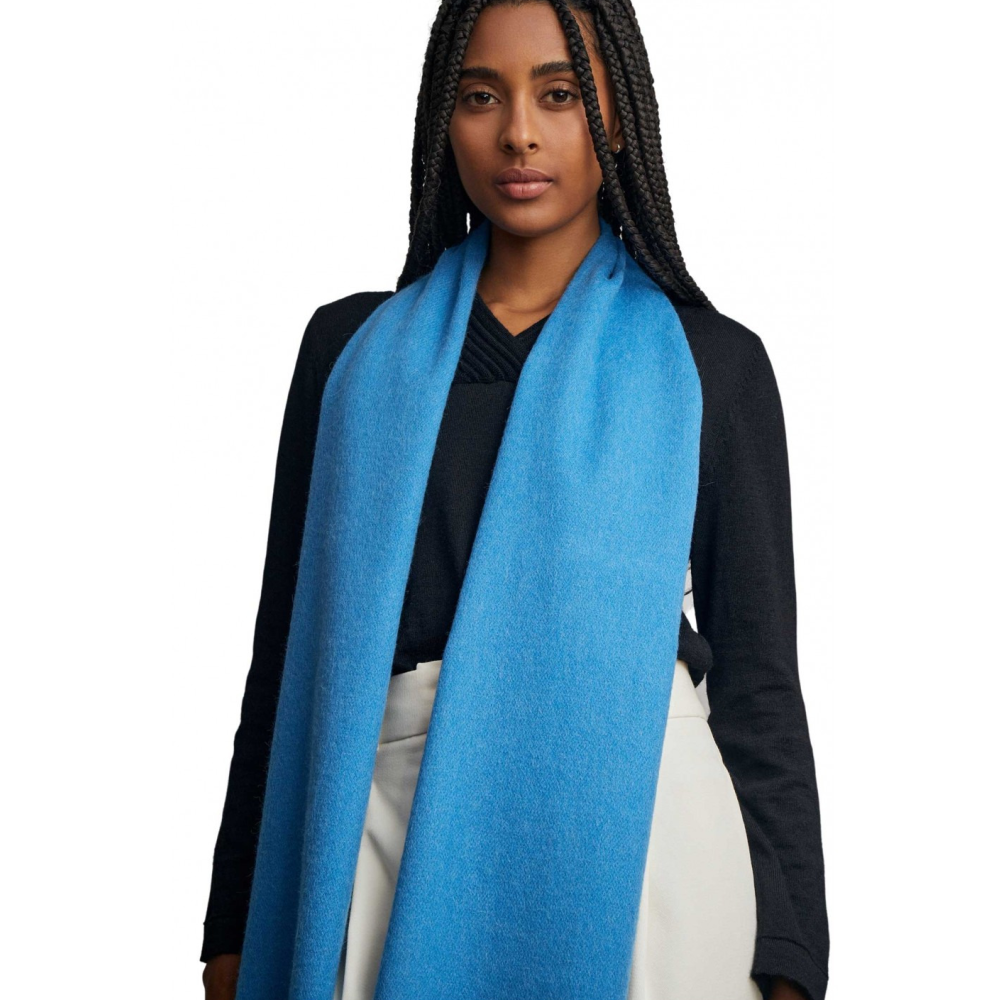 Kuna - Alpaca Woven Scarf - Tundra - 100% Baby Alpaca for Luxurious Lightness - Two-Tone