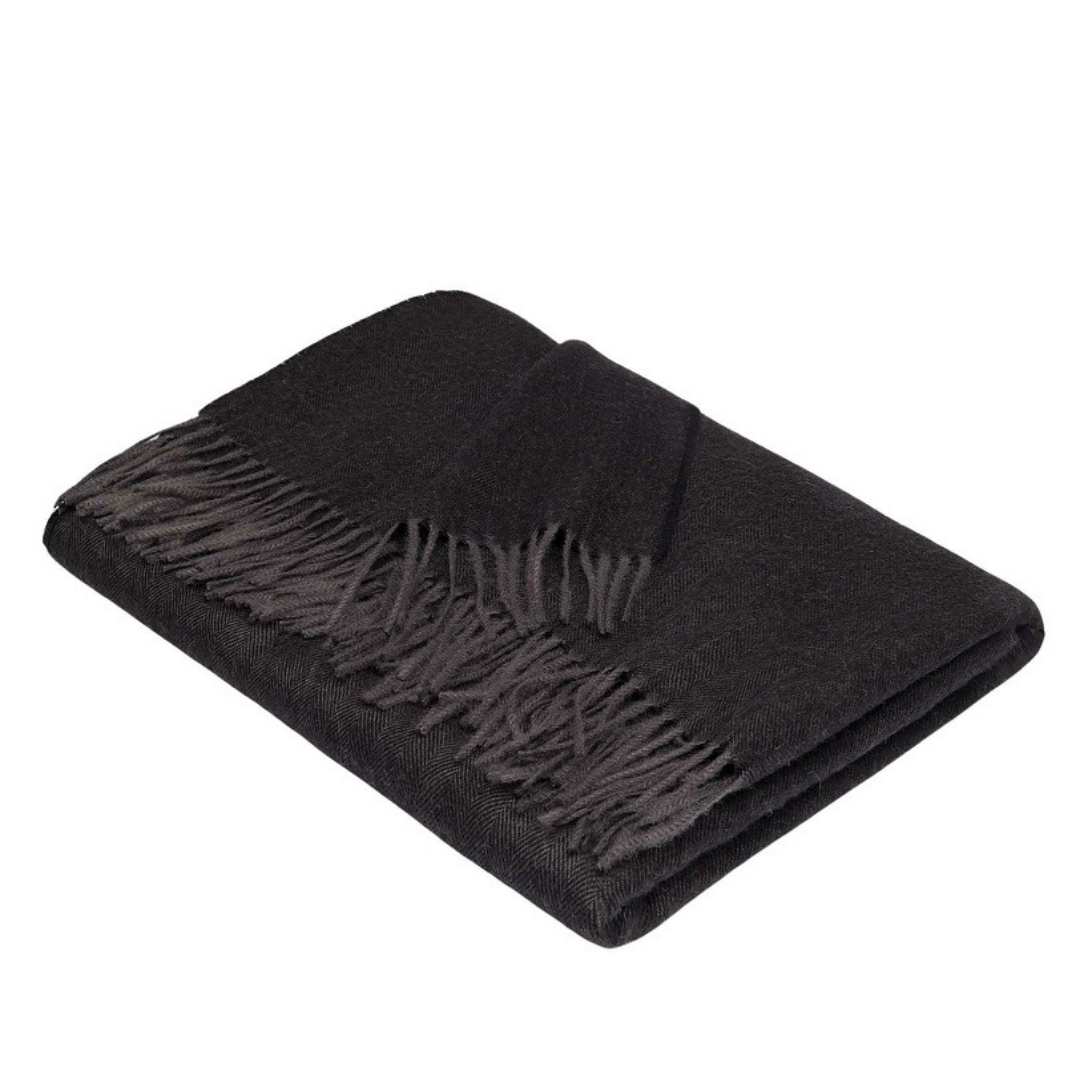 Apu Kuntur - Alpaca Blanket - Herringbone - 100% Baby Alpaca