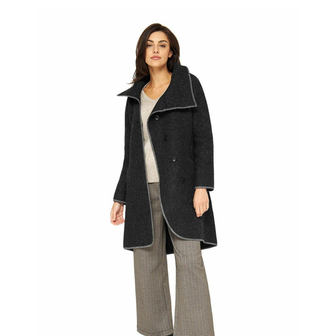 Apu Kuntur - Alpaka Mantel ASI – Damen Wollmantel aus Alpaka & Wolle