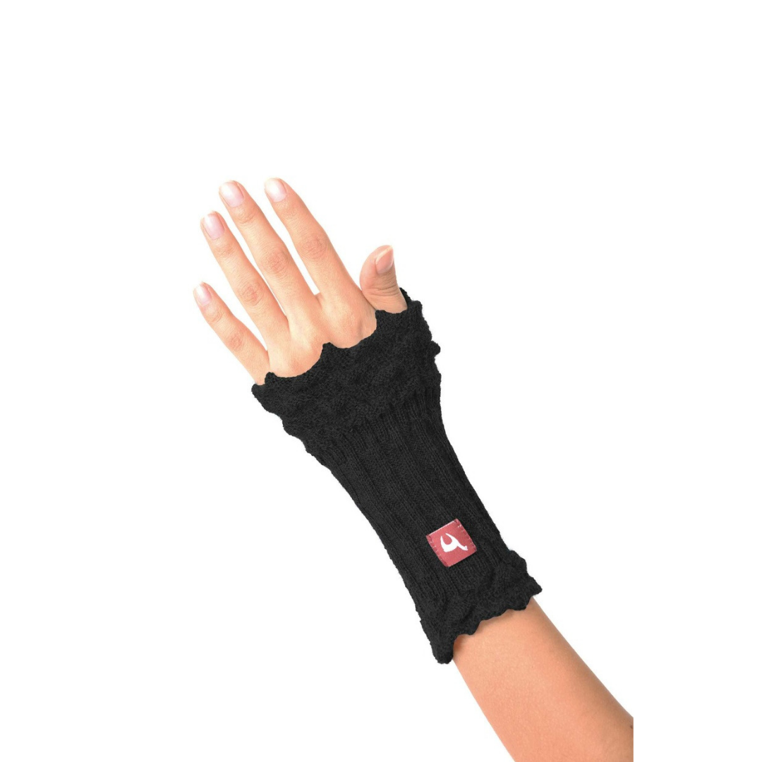 Apu Kuntur - Alpaca wrist warmer - Bernice - 100% baby alpaca