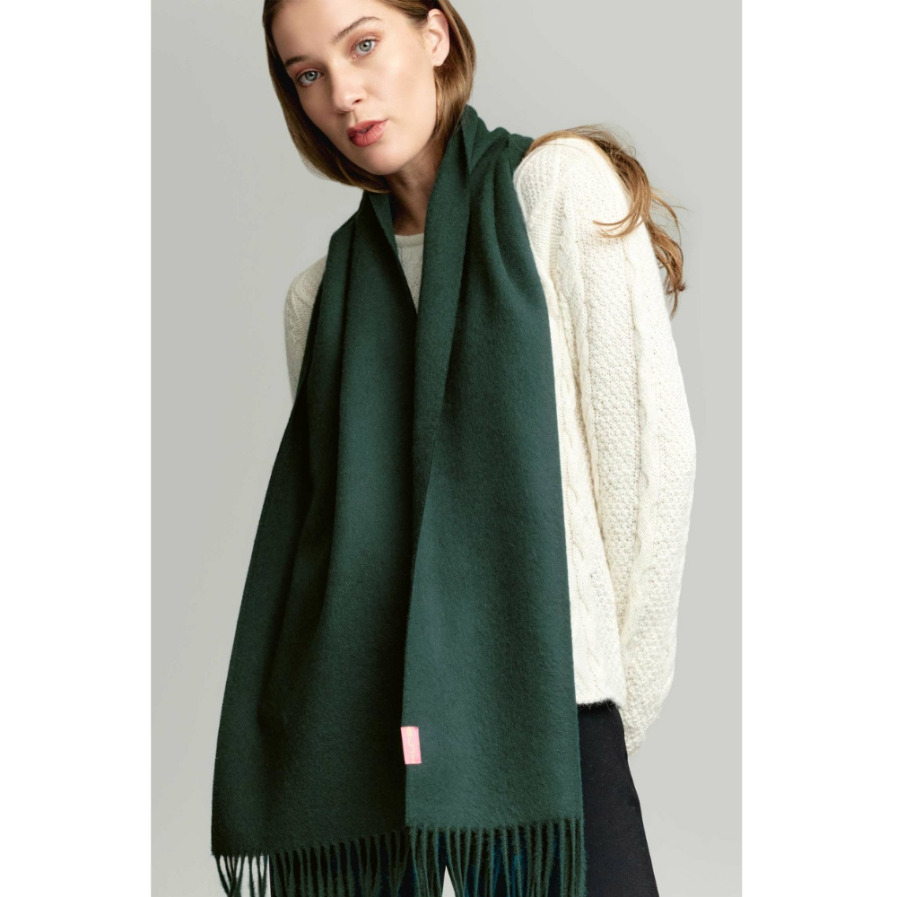 KUNA - Alpaca Woven Scarf - Adrian – 100% Baby Alpaca, feather-light &amp; luxurious