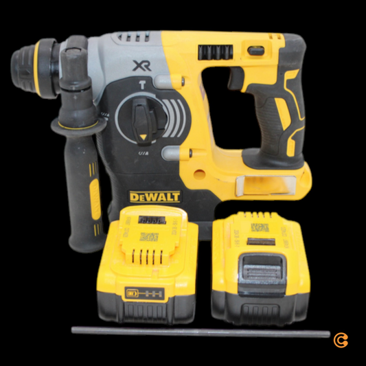 B-flokks Dewalt samsetningarsett fyrir þráðlausa skrúfjárn 18V Dck422 P3 Qw, keyrslutími: sjá texta/myndir