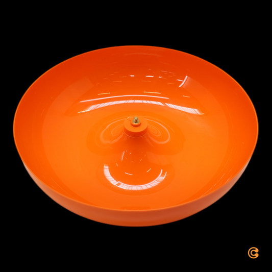 B-flokks dreifari fyrir Nesso, varahlutur, skjólhlíf, lampaskermur, lampi, ljós, appelsínugult