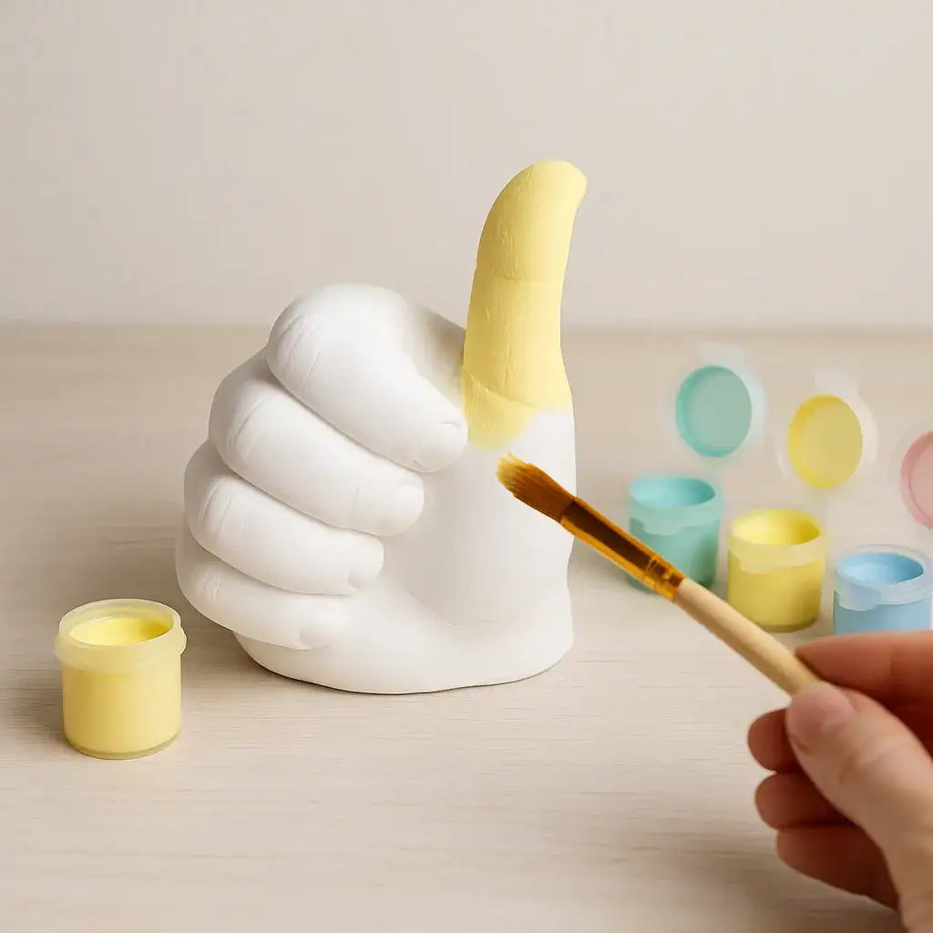 Handzeichen Figur „Alles Gut“ – Symbol für Optimismus, Freude & Motivation