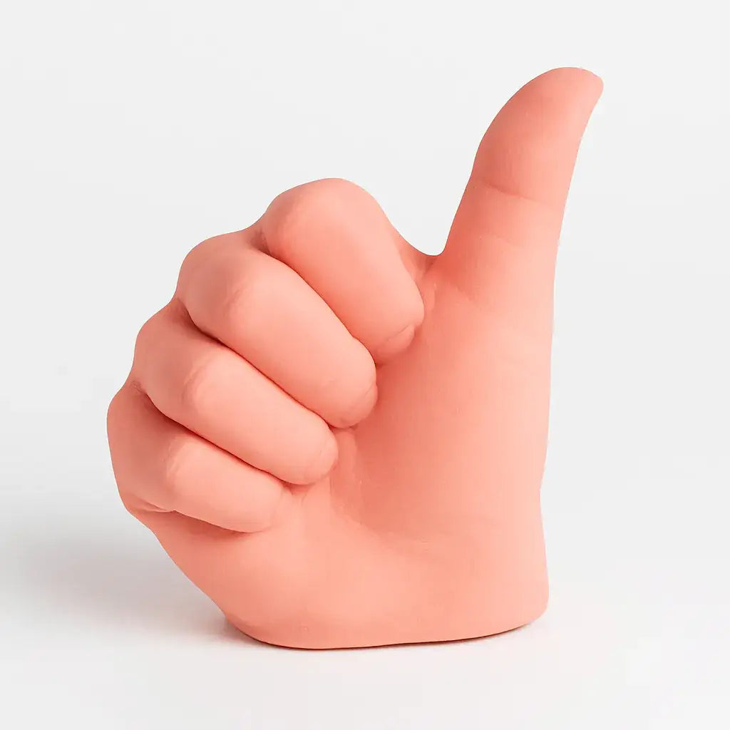 Handzeichen Figur „Alles Gut“ – Symbol für Optimismus, Freude & Motivation