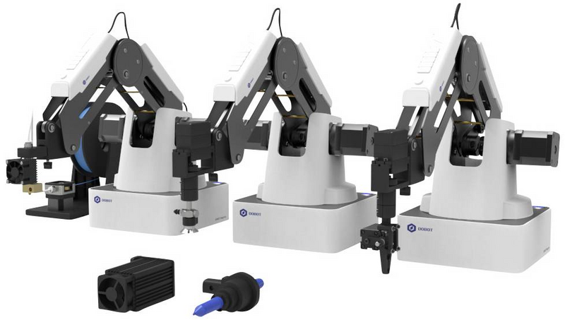 B-stock Dobot Magician Plus Dt Mg 4 R005 02 E+ vélmenni armsett vélmenni iðnaðar vélmenni