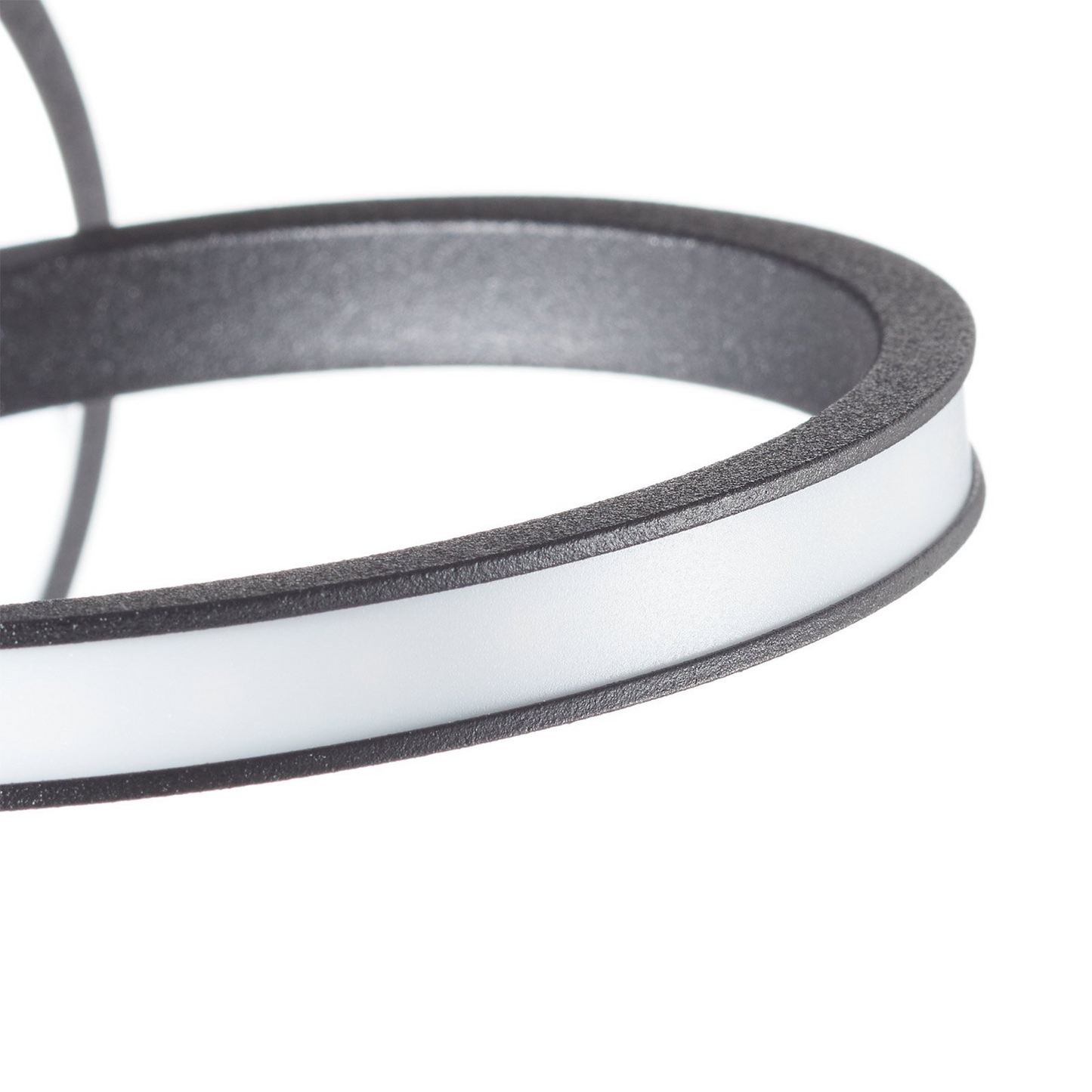 B-lager Domiluce LED veggljós Lungo LED veggljós svart fjarstýring