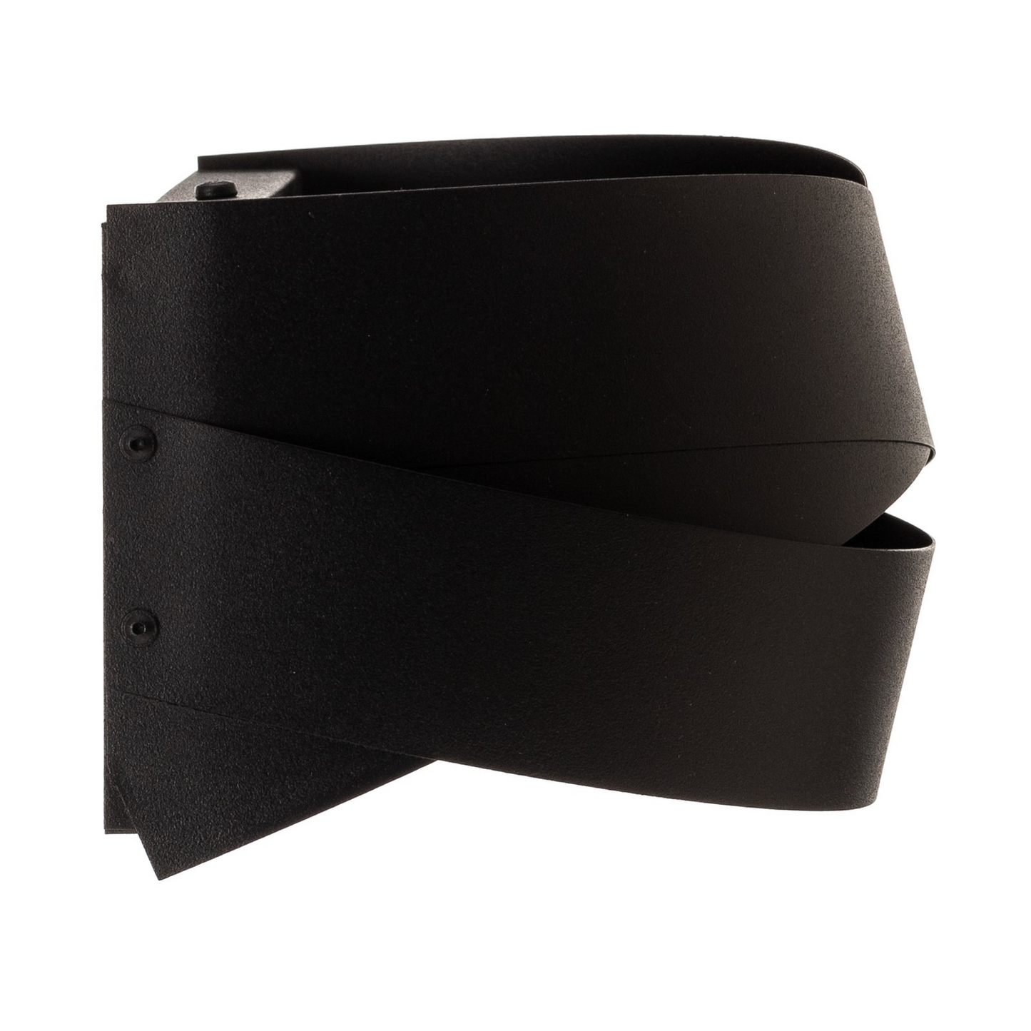 B-flokks Domiluce Tornado vegglampi, veggljós, veggljós, svart LED málmlampi, kastljós