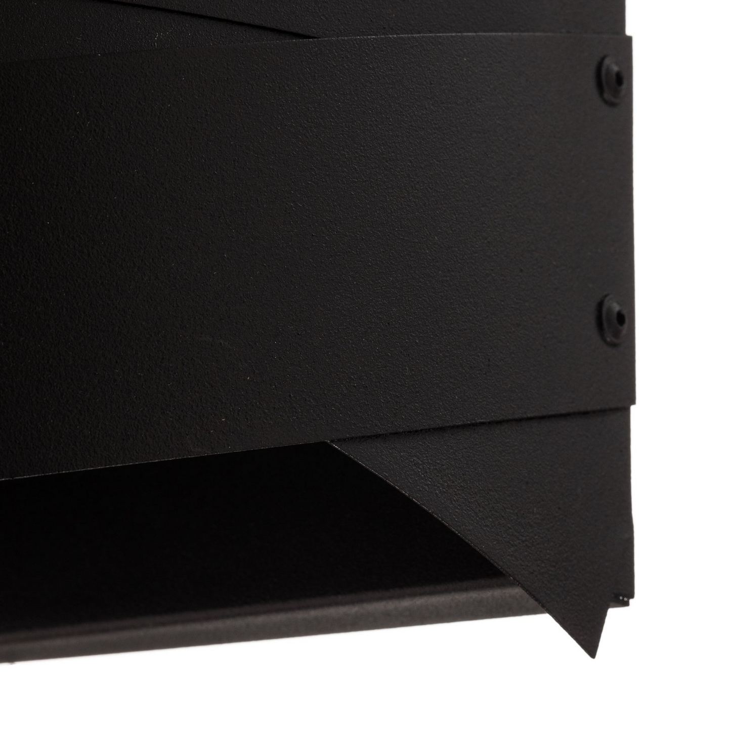 B-flokks Domiluce Tornado vegglampi, veggljós, veggljós, svart LED málmlampi, kastljós