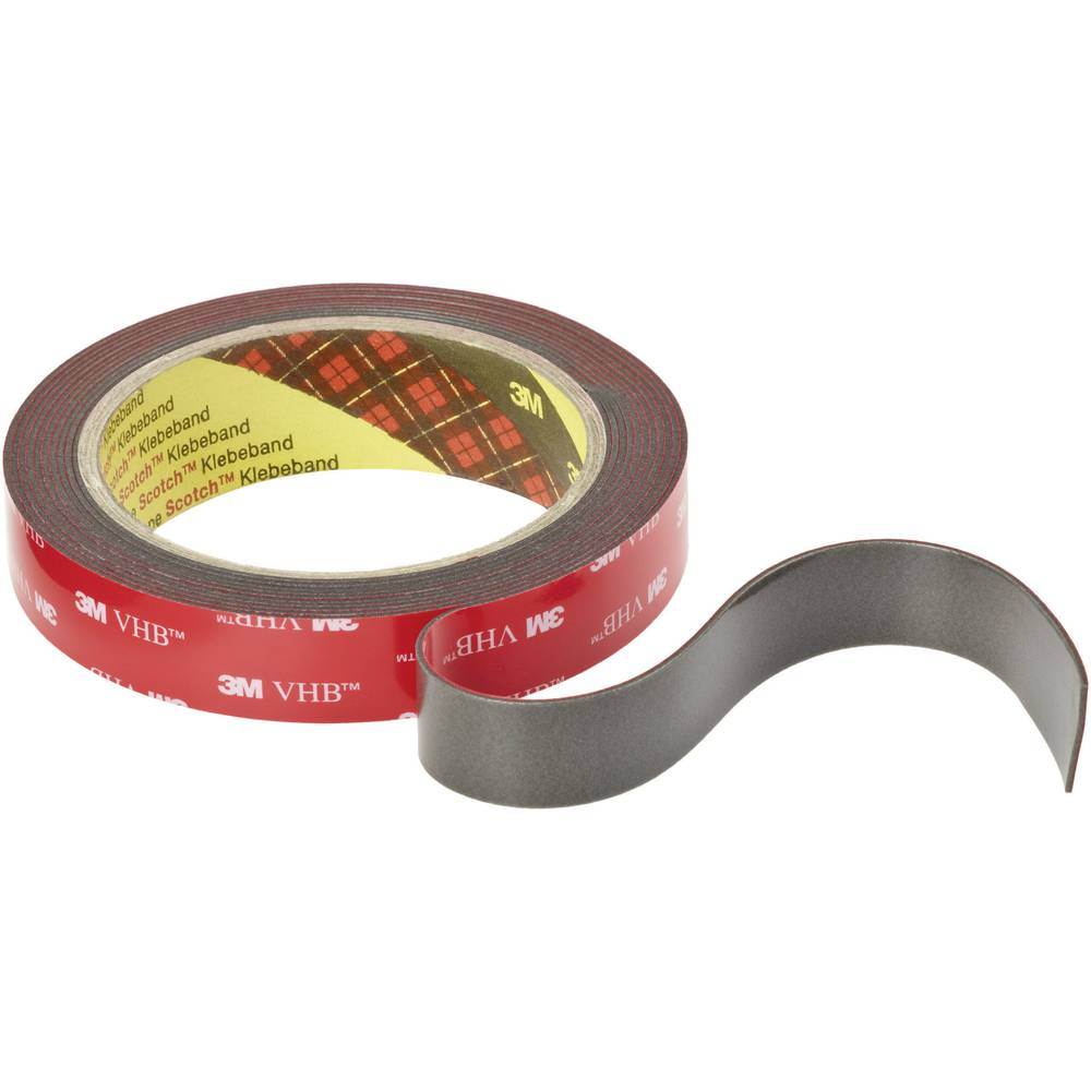 Tvöfalt límband af gerð B, 3M Vhb, öflugt límkerfi, 3 stykki