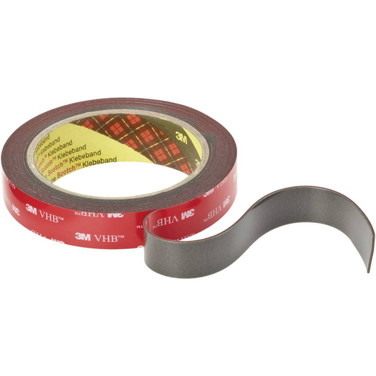 Tvöfalt límband af gerð B, 3M Vhb, öflugt límkerfi, 3 stykki