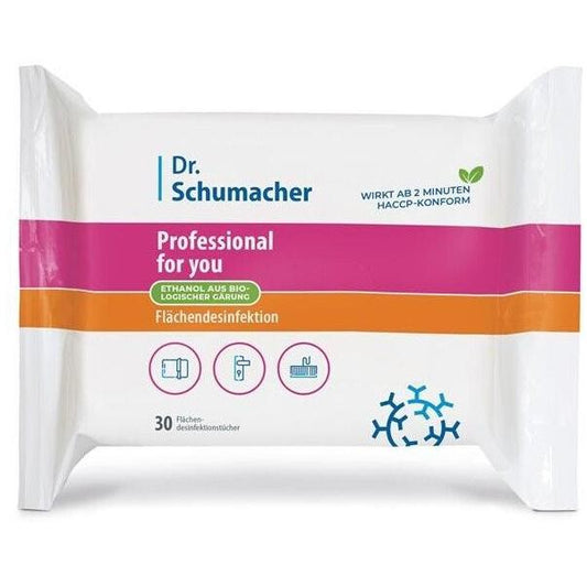 Auslaufartikel: Dr. Schumacher PROFESSIONAL@home Flächendesinfektionstücher (30 Tücher) | Packung (30 Tücher)