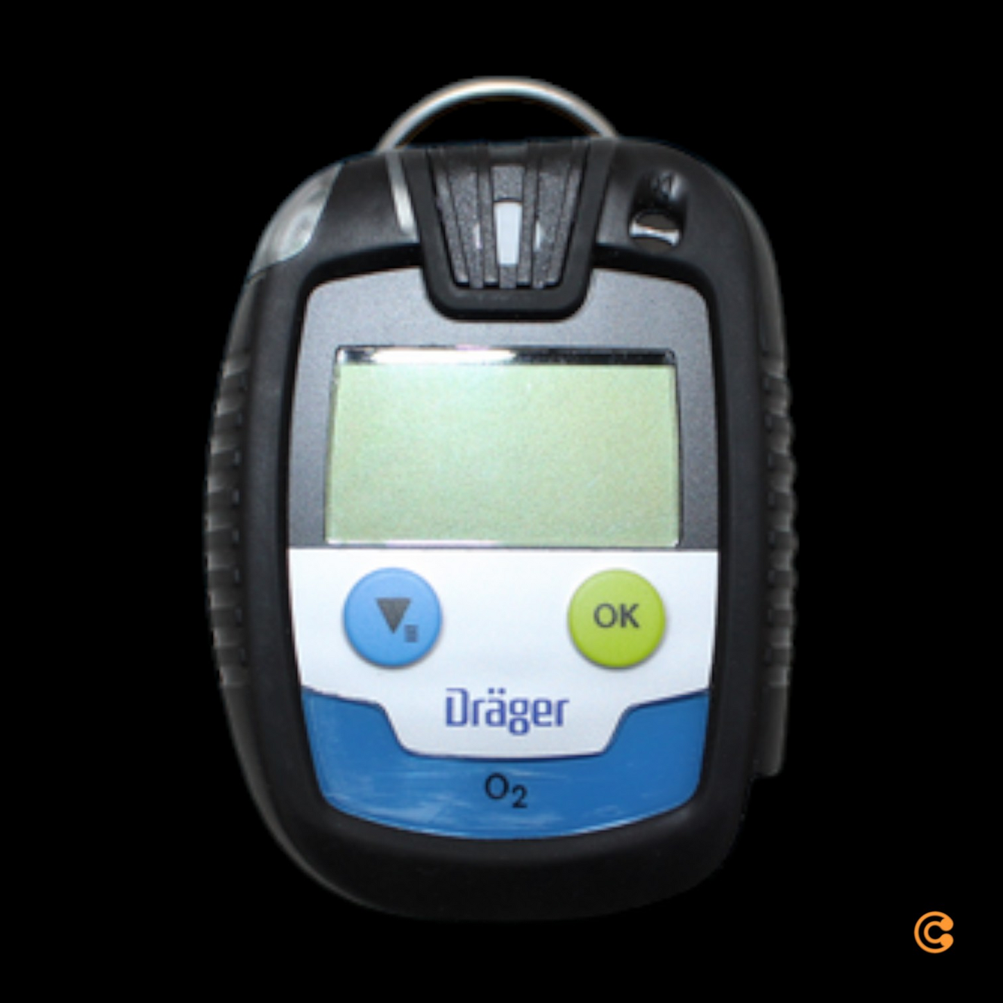 Dräger Safety stakgasmælir á lager, gasmælir O2 Pac 6000, mælitæki, skjár, gallaður vara