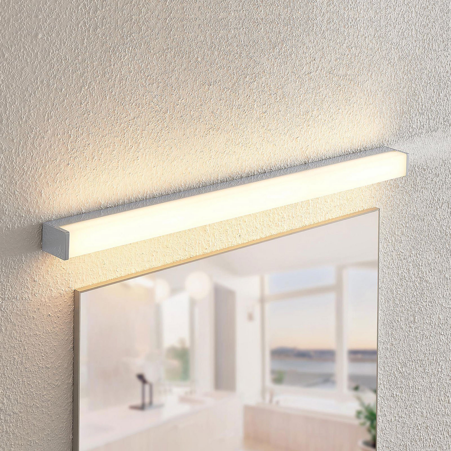 B-grade Lindby Klea LED bathroom light, wall light, mirror light, decorative wall light 72 