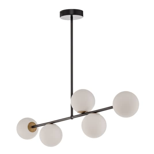 B-lager Euluna hengiljós hengiljós loftljós Gama 5 fimm perur Schw893 