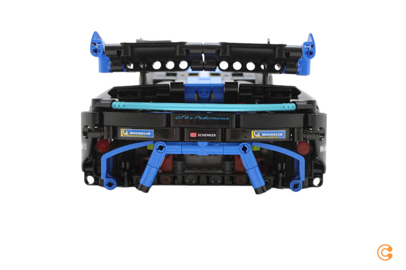 B-flokks Lego Porsche GT4 E Performance kappakstursbíll Heimili og líf Leikföng Gallaðar vörur