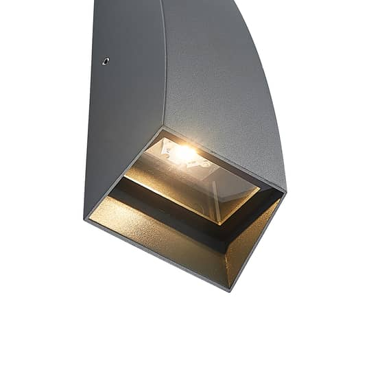 B-Ware Elc Meranus Led Außenwandlampe Wandleuchte Wandlampe Außenleuchte Leuchte Lam41