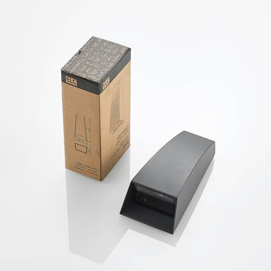 B-Ware Elc Meranus Led Außenwandlampe Wandleuchte Wandlampe Außenleuchte Leuchte Lam41