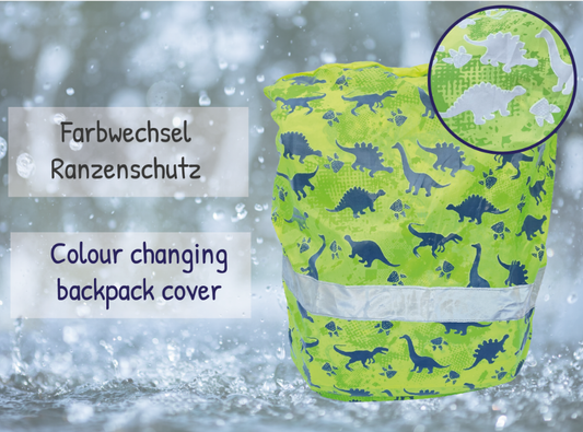 Kinder Farbwechsel Ranzenschutz - Dinosaurier