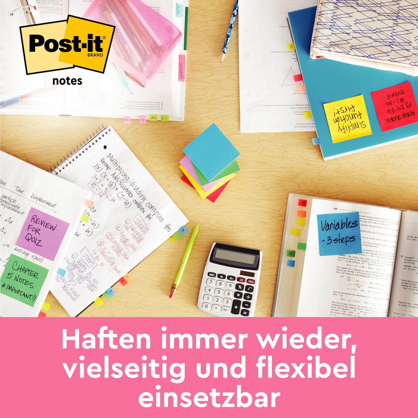 Post-it® Notes, 76 mm x 76 mm, 100 Blatt/Block, 100% PEFC