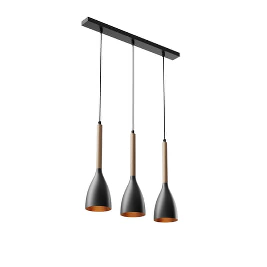 Euluna Muza hengiljós, loftlampi, loftlampi fyrir stofu E27337, á lager 