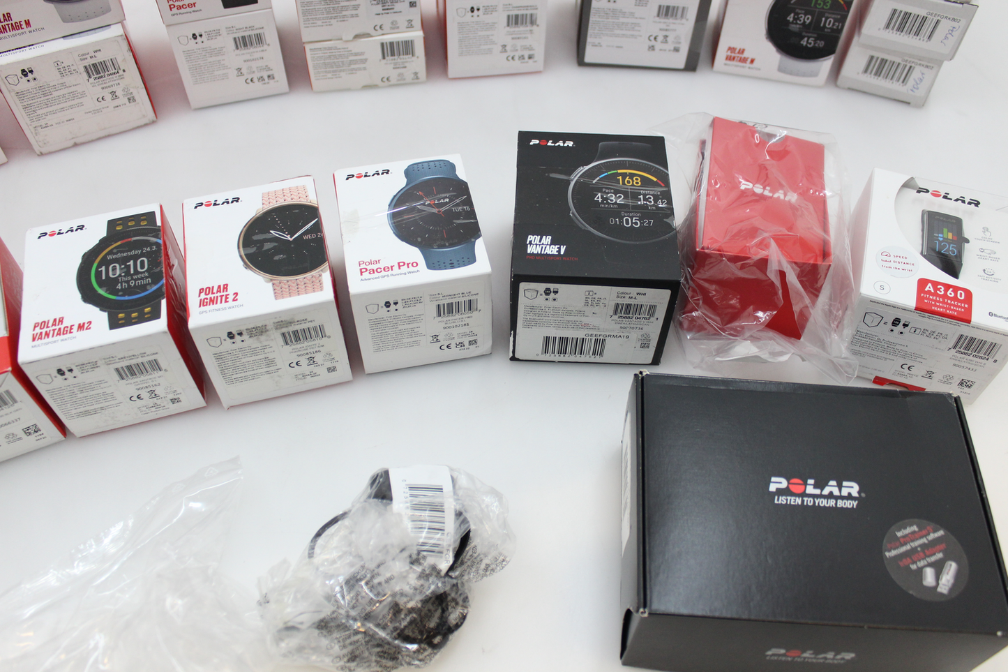 B-Ware 39x Beschädigte Polar Uhren Sportuhr Smartwatch Fitnessuhr Defekt Unvollständig