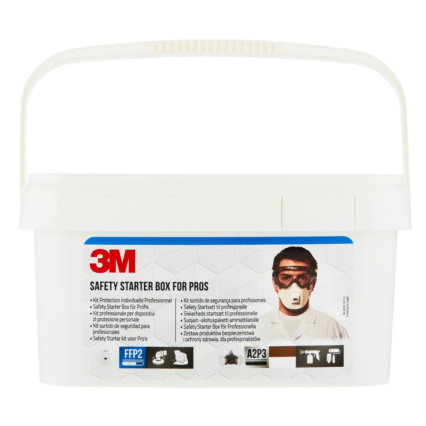3M™ Arbeitsschutz-Starter-Box für Profis 1000MCWE, Atem-, Augen- und Gehörschutz, 1 Set/Packung  | Packung (1 Stück)