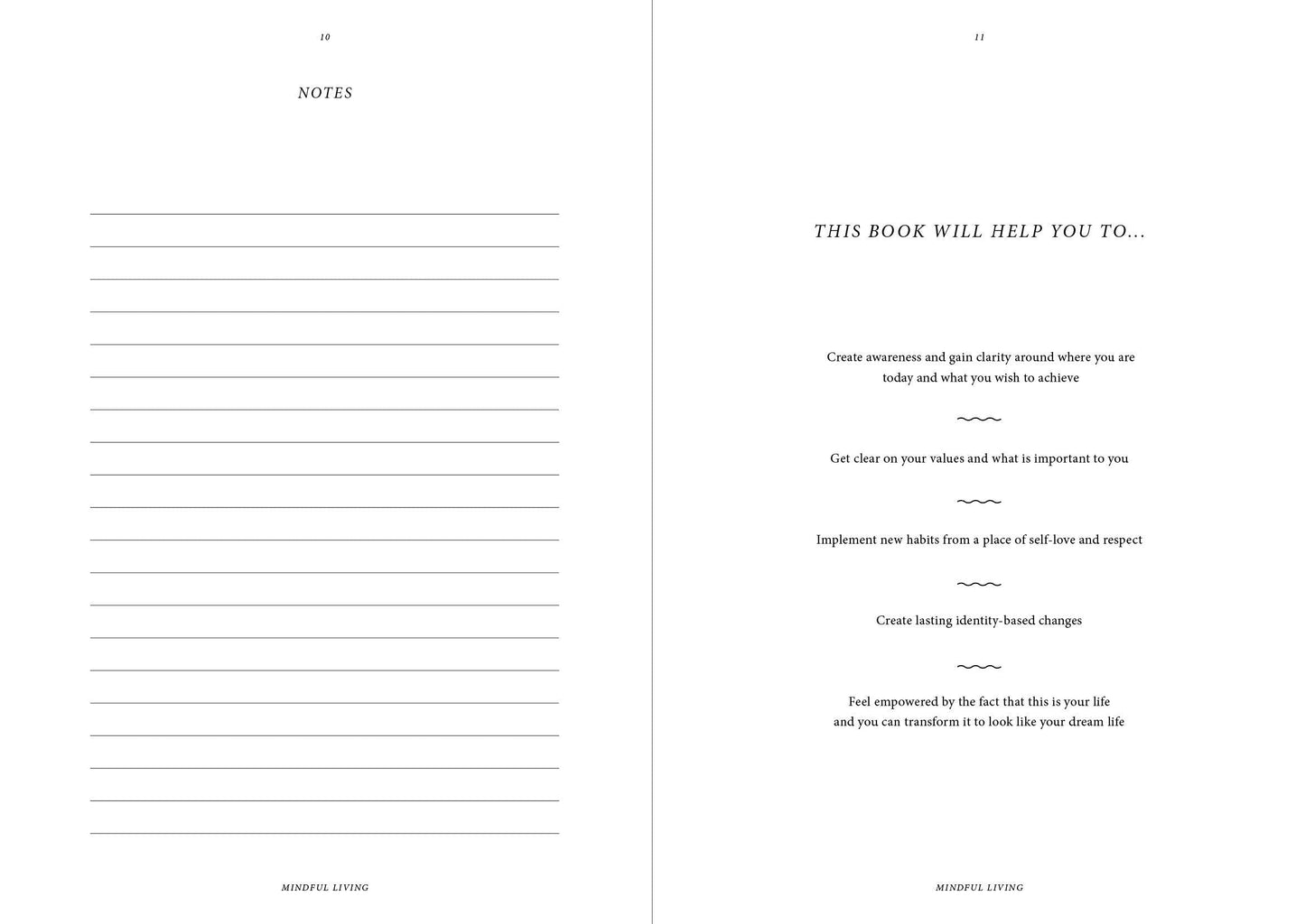 Mindful Living - A diary for a better mindset