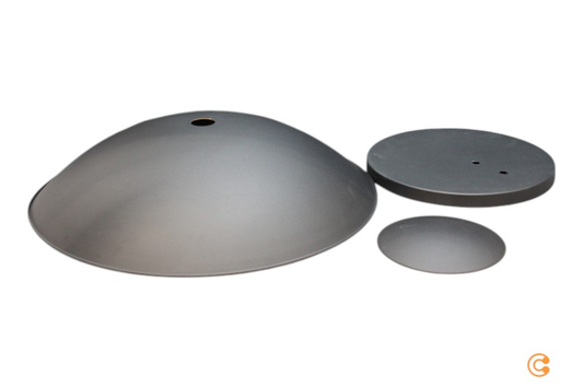 B-grade Lindby Emilienne arc floor lamp, standing lamp, lamp. SEE TEXT/PHOTO