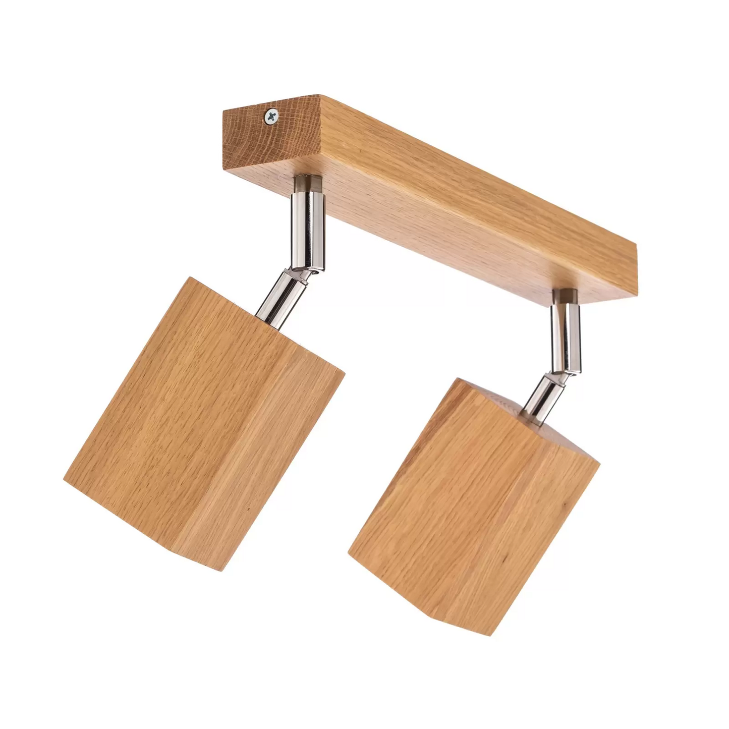 B-flokks Envostar Peach Puff loftkastari, teningslaga loftlampi úr tré, loftljós, lampi, spot