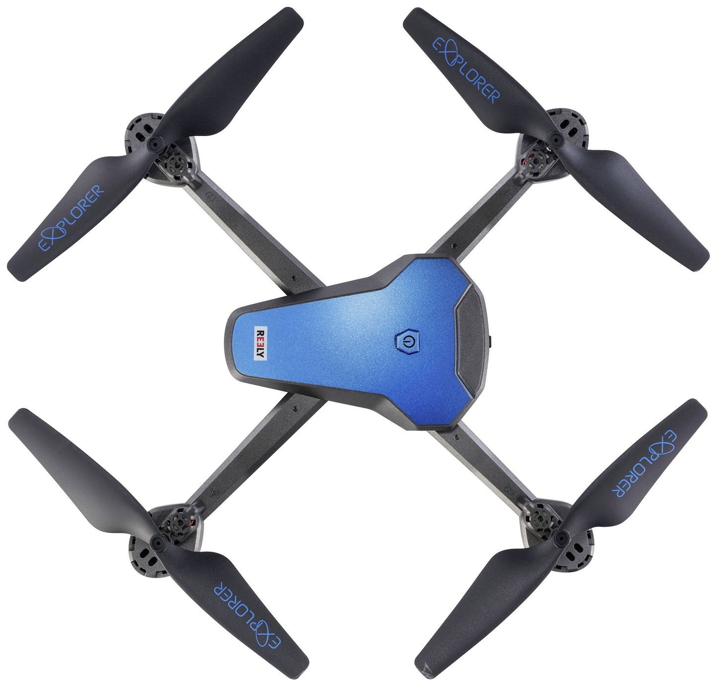 B-Ware Reely Marathon Quadrocopter Rt F Einsteiger Kameraflug Blau Siehe Text/Foto