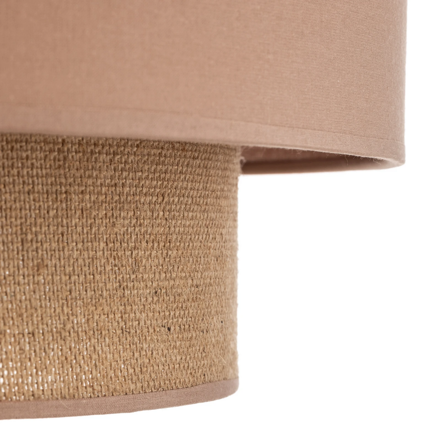 B-stock Euluna hanging light Boho hanging lamp ceiling lamp lamp ø45cm 1 bulb cappuccino/jute