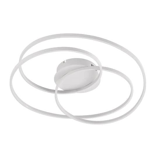 B-grade Lindby Kateryna LED ceiling lamp, ceiling light, decorative lamp, ceiling light, white, ø 60226 