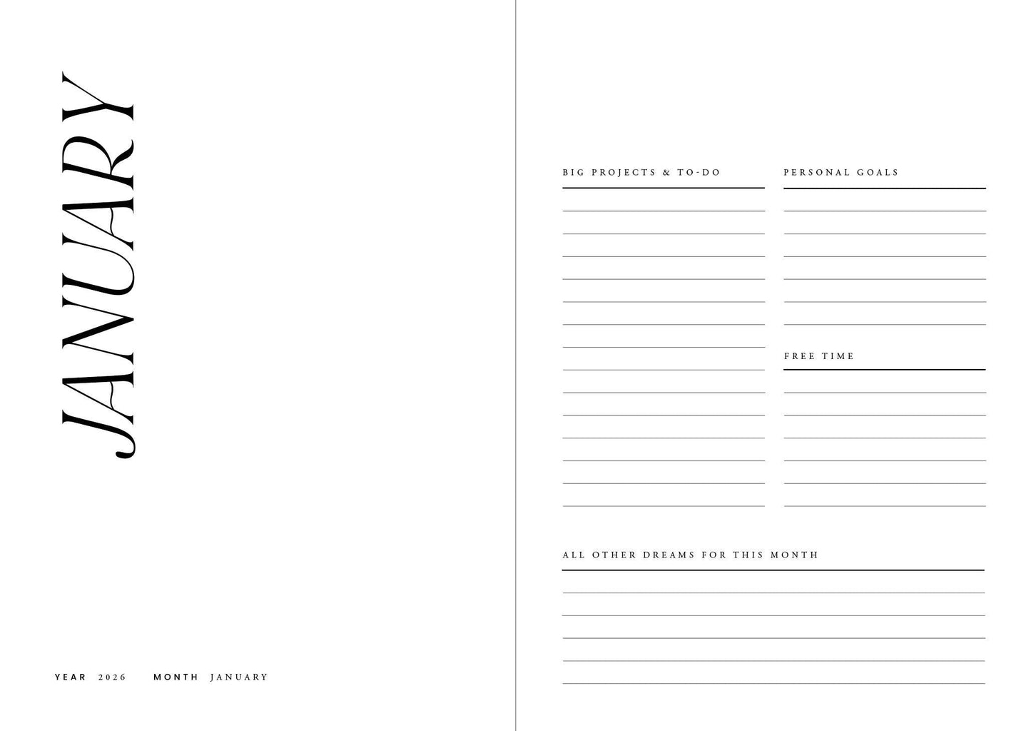 Cozy Publishing - Cozy Planner 2026 | Coffee – “You are made of magic.” | Calendar