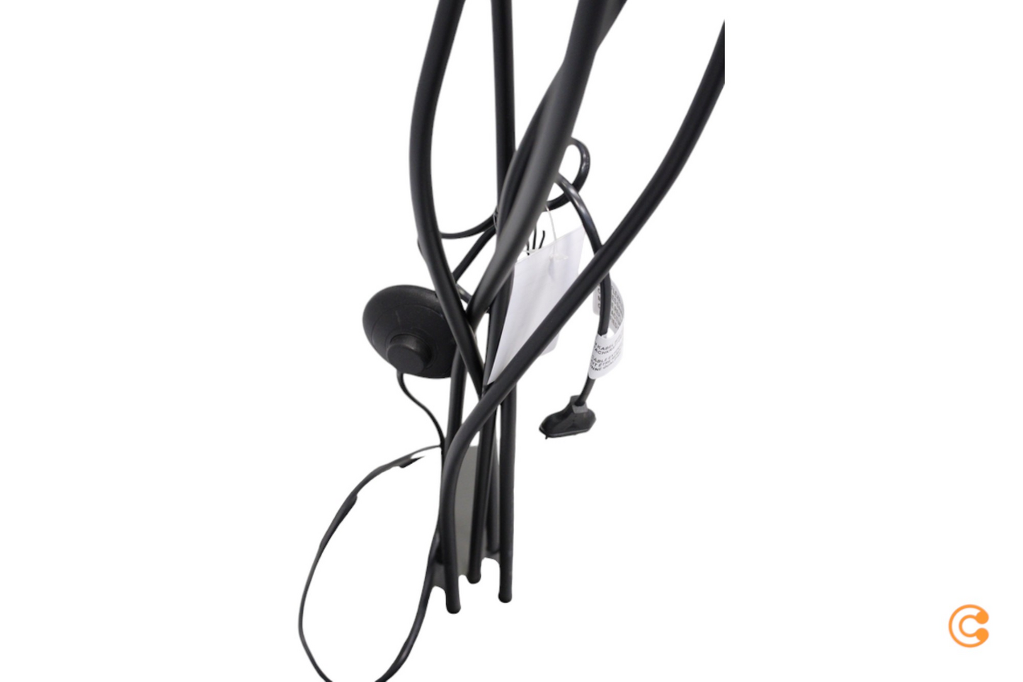 B-flokks Kare Design sveigjanleg Mocca LED gólflampi, 163 cm