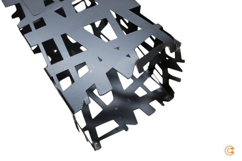 B-flokks Euluna Foresta gólflampi, 153 cm, E14, svartur, gallaður