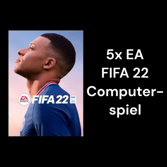 B-flokks EA PC FIFA 22 tölvuleikur, fótbolti PC útgáfa, 5 stykki