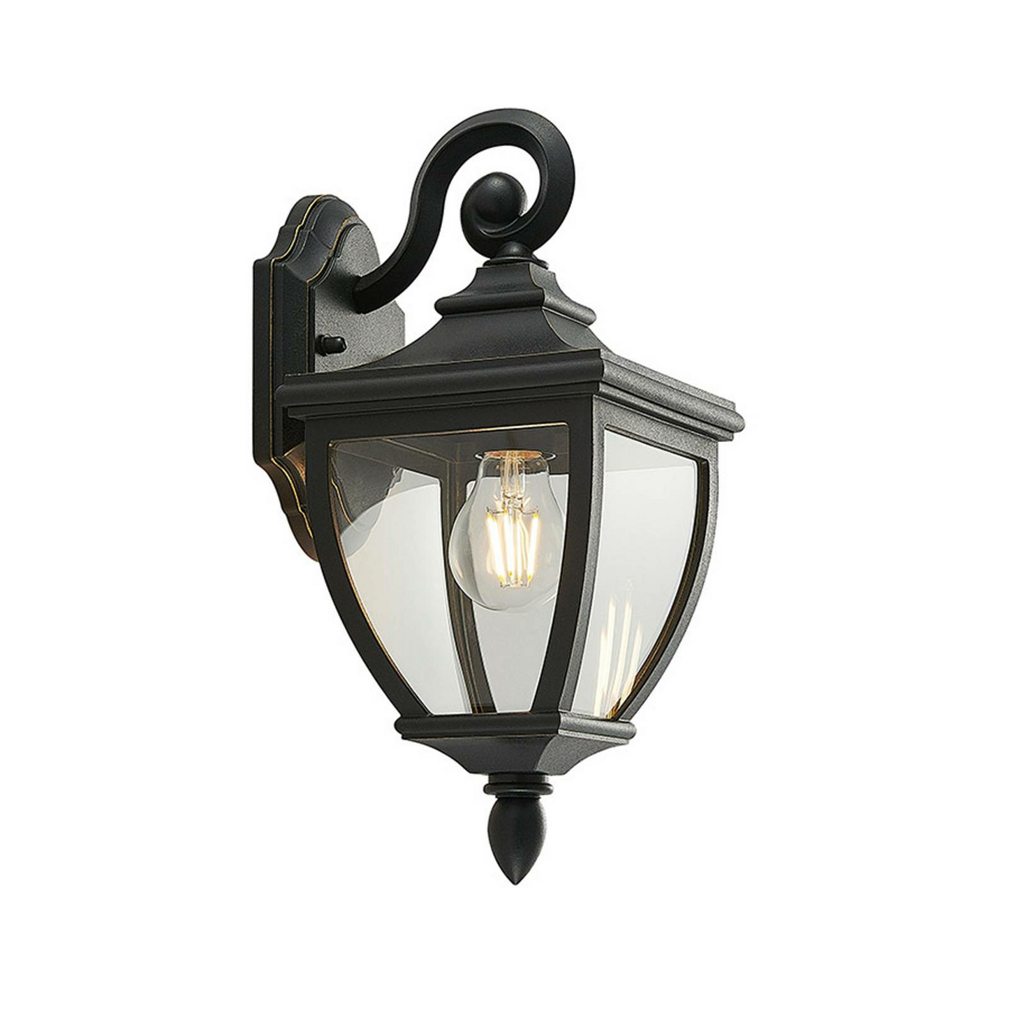 B-grade Lindby Cerys outdoor wall light, lantern light, garden light, decorative lantern E27914