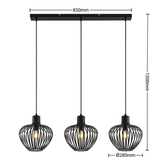 B-stock Lindby Deandre pendant lamp pendant lamp pendant lamp pendant lamp lamp Leucht280 