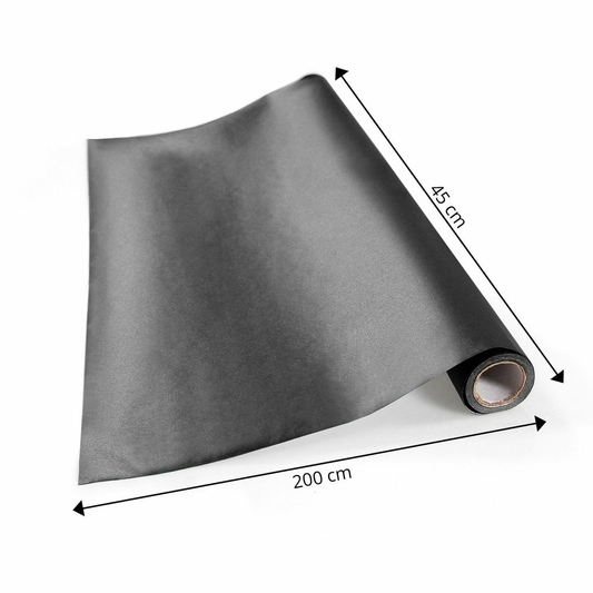 B-grade Hjh Office chalkboard film, memo chalk film, cuttable, 200 x 45 cm, black