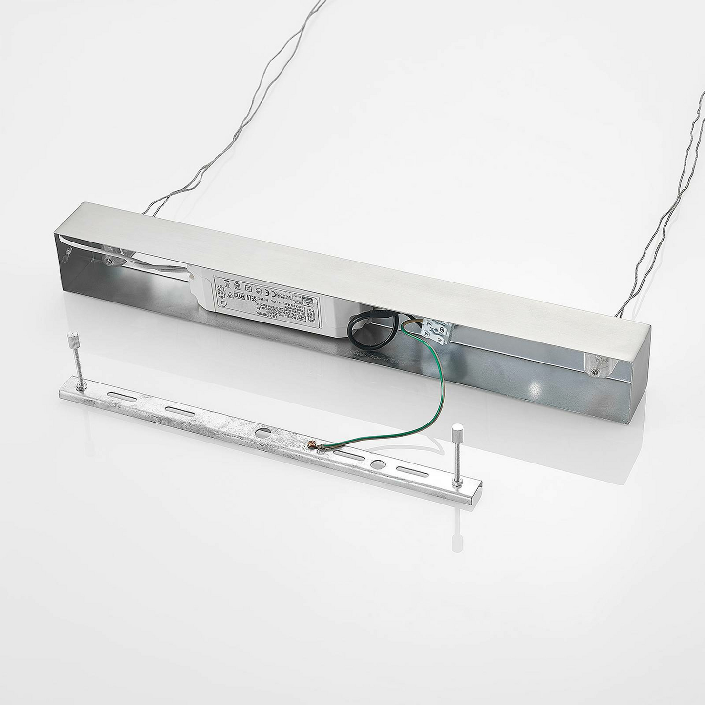 B-Ware Lindby Alimara Led Holz Hängeleuchte Wohnzimmerleuchte Pendelleuchte Deckenla563