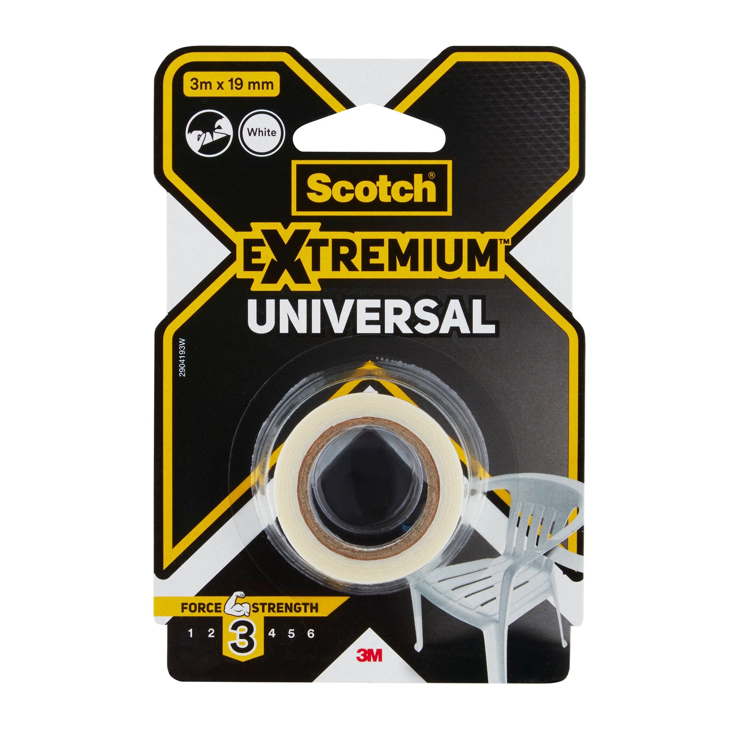 Scotch® Extremium™ Universal Klebeband, 3 m x 19 mm