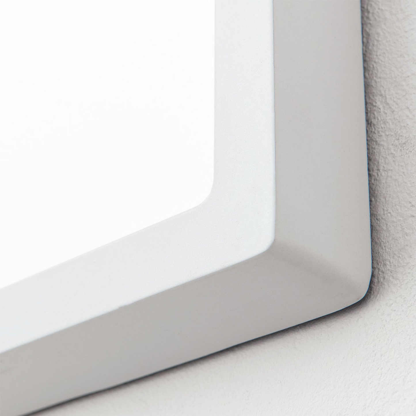 B-flokks Lero LED vegglampi, yfirborðsfest ljós, LED spjald, hlýhvítt, hvítt, 60 x 60 cm, lampi, spot