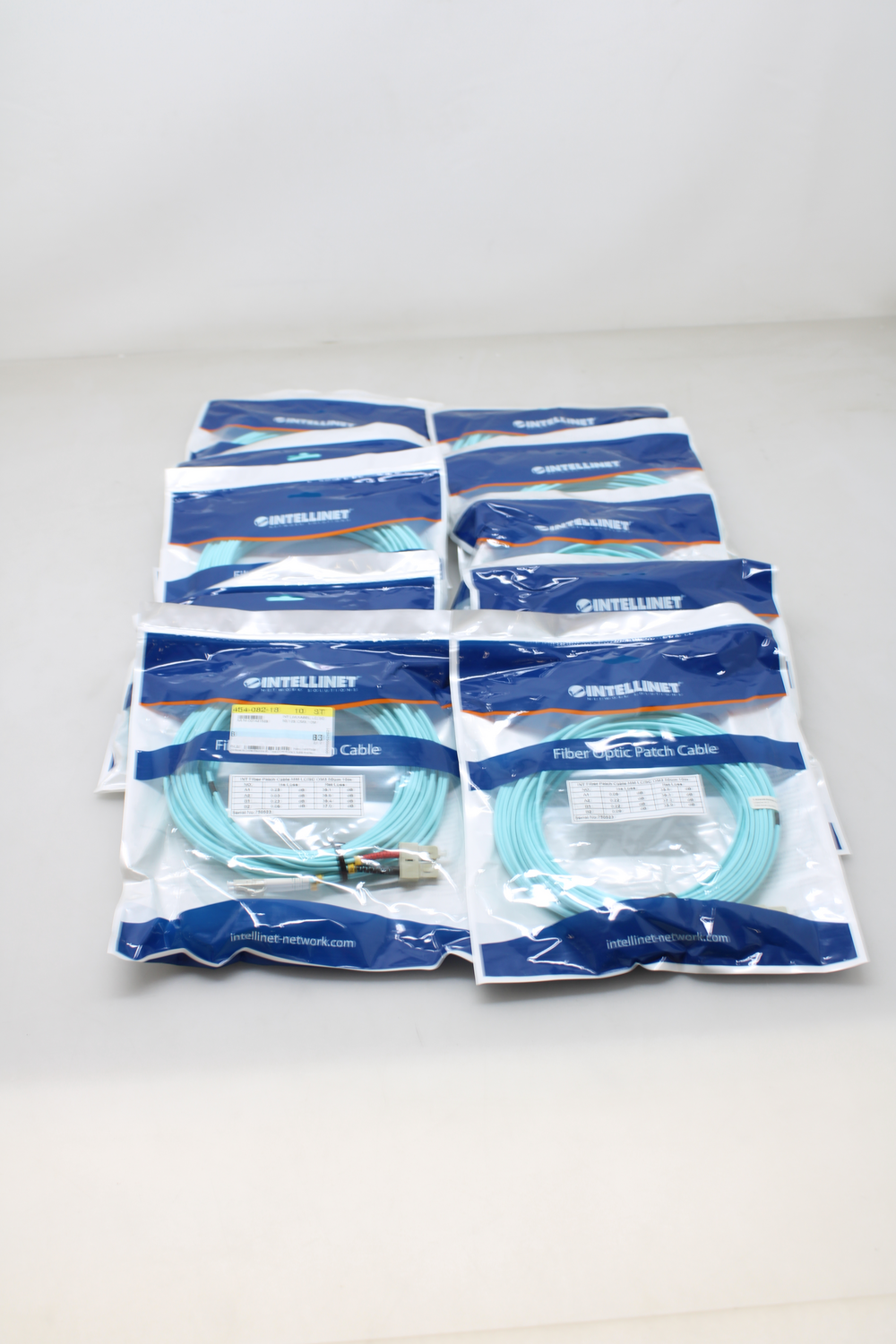 B-Ware Intellinet 750523 Glasfaser LWL Anschlusskabel Glasfaserkabel 10 STÜCK