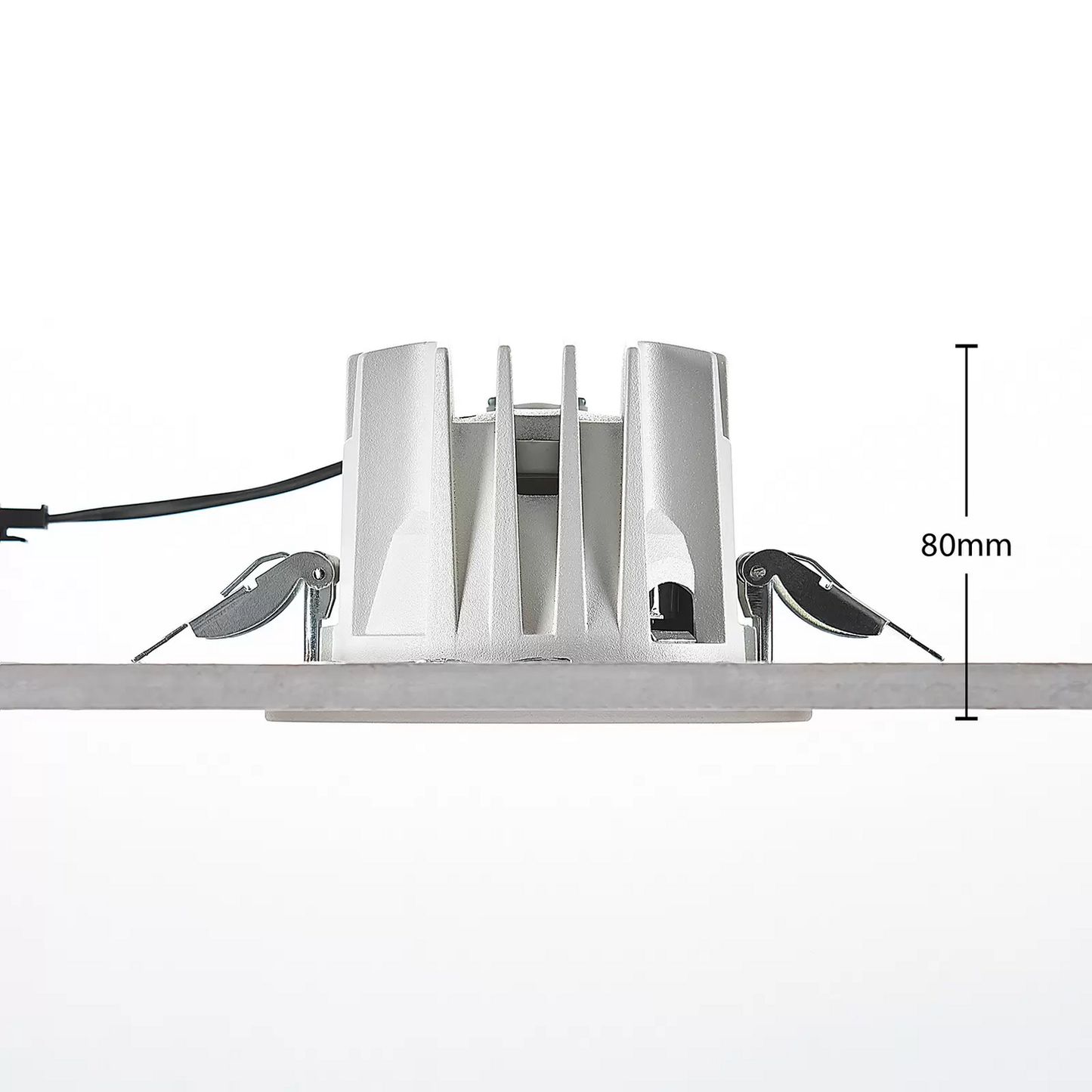 Arcchio Fedor LED innfelld ljóskastari í B-flokki, innfelld lampi, loftlampi, vegglampi, 40°, 4000 K, 554