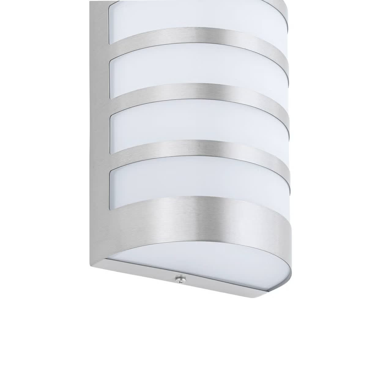 B-flokks Lindby ryðfrítt stál útiveggljós Alvin veggljós vegglampi ljós 2 stykki 