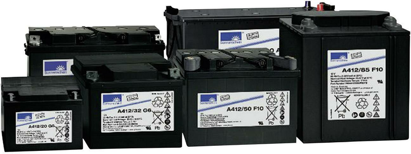 B-flokks Gnb Sonnenschein blýsýrurafhlaða 12 V 5,5 Ah blýgel B x H x Þ 152x98x66 mm flattengi 6,3