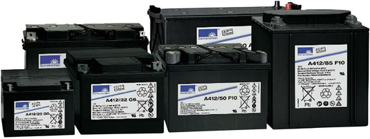 B-flokks Gnb Sonnenschein blýsýrurafhlaða 12 V 5,5 Ah blýgel B x H x Þ 152x98x66 mm flattengi 6,3